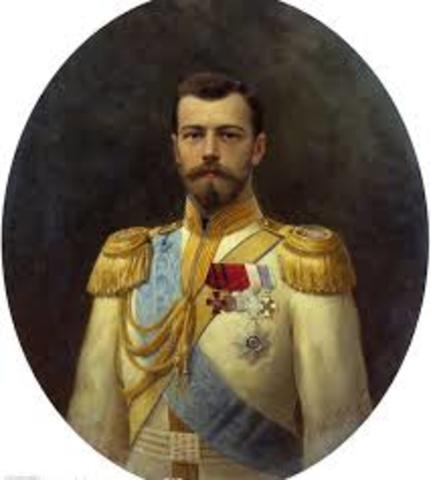 Tsarraren abdikazioa