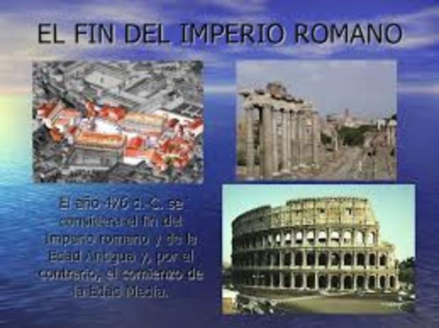 Fin del Imperio Romano