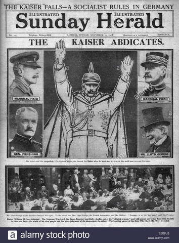Wilhelm Abdicates
