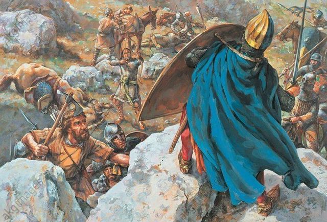 Defeat of the French Army at Mount Cadmus