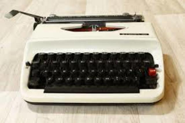 MAQUINA DE ESCRIBIR
