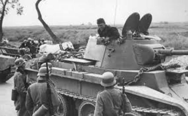 Rusia ocupa Polonia, Hungría, Bulgaria y Rumanía.