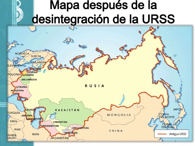 DISOLUCION DE LA URSS Y DEL PACTO DE VARSOVIA