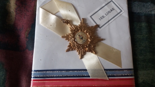 Medalla de primer lugar