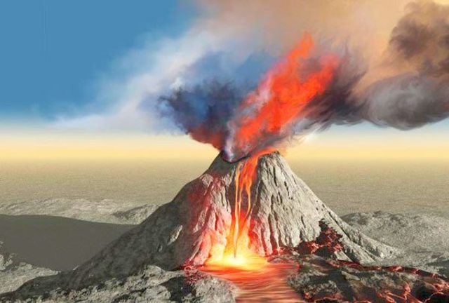 Erupcion volcanica