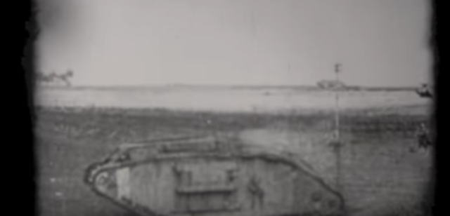 BRITISH TANKS GAIN VICTORY AT CAMBRAI ON THE WESTERN FRONT