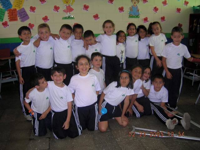Primer año en el colegio Bilingue Vista Hermosa