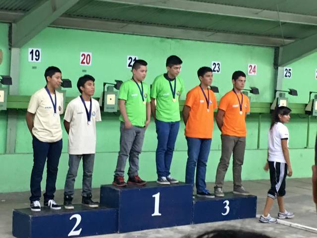Jutiapa premiado en juegos nacionales de tiro deportivo