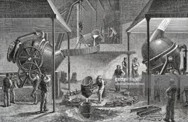 Mass production of steel