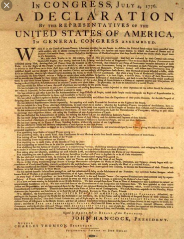 Declaration of Independence