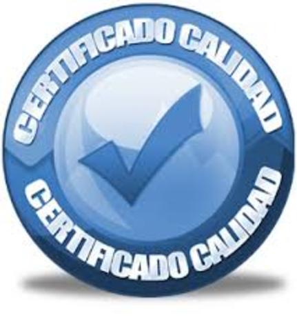 Certificación ISO 900