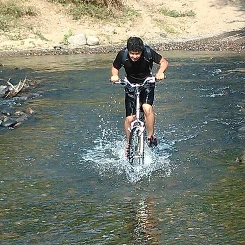 Aprendo a manejar bicicleta
