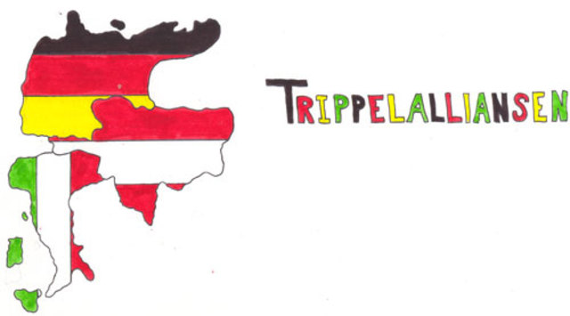 Trippelalliansen blir danna