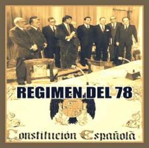 Convocatoria de Cortes constituyentes, que redactaron la constitución de 1978.