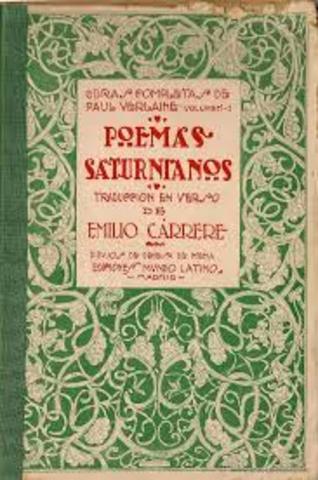 Paul Verlaine: "Poemas saturnianos".