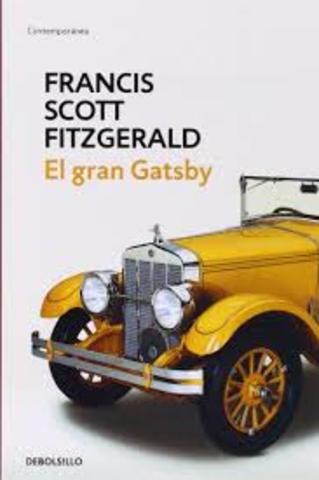 "El gran Gatsby" Francis Scott Fitzgerald