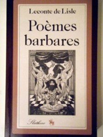 "Poemas Bárbaros".