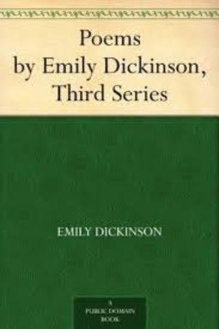 Emily Dickinson "Third Series"