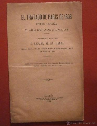 EL TRATADO DE PARIS DE 1898
