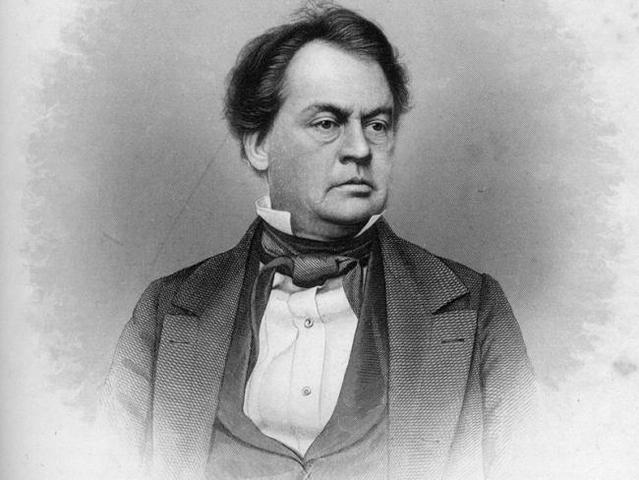 Robert Toombs announces his resignation from the U. S. Senate