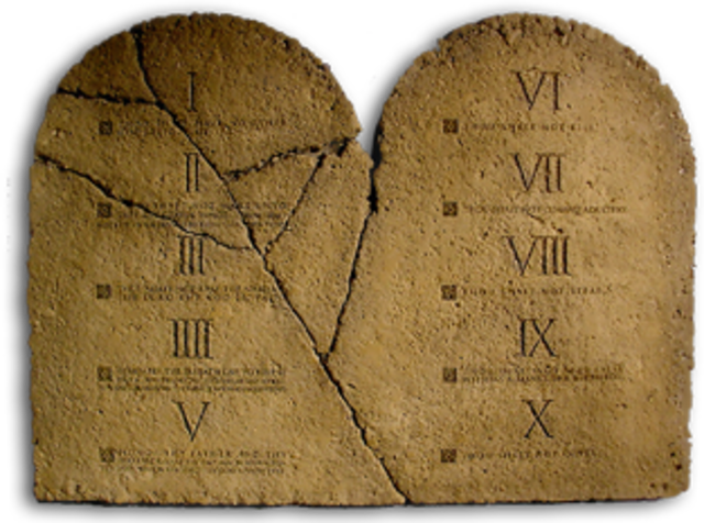 Los diez mandamientos