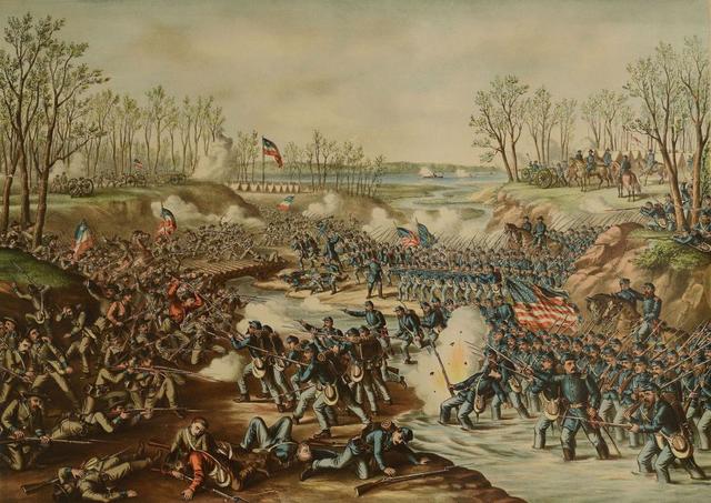 Confederate Army Attack at Shiloh