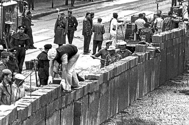 Creación del Muro de Berlín