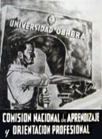 Creación de la CNAOP(Comisión Nacional de Aprendizaje y Orientación Profesional)