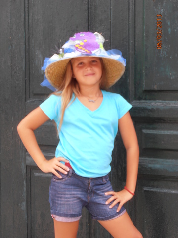 Yo y mis amigas ganamos el concurso de pamelas de Las Eras