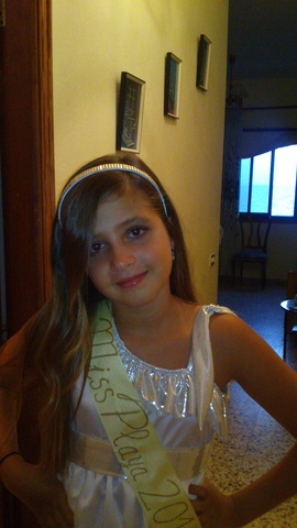 Me nombran miss playa en las fiestas de mi pueblo de verano