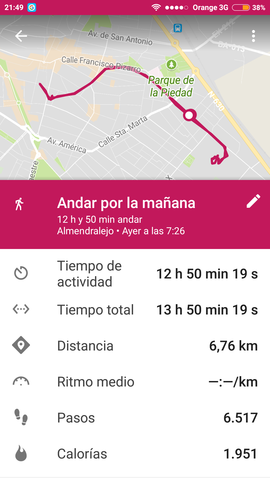 Semana salud quinto dia