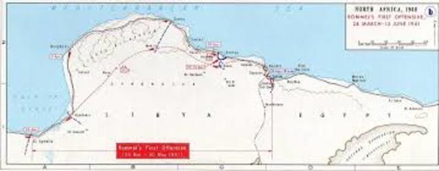 Ofensiva en el norte de África