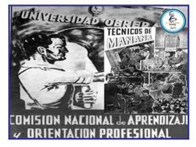 Creación de la Universidad Obrera Nacional (UON)