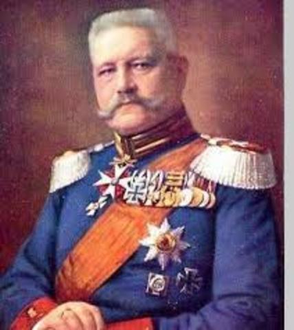 MARISCAL HINDENBURG