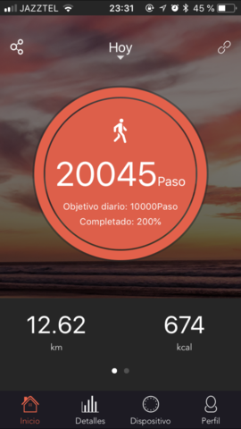 Semana salud/caminata