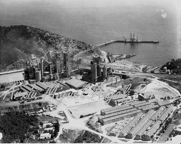 Construcción del Puerto de Vallcarca