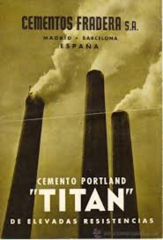 Concesión a Cementos Fradera SA