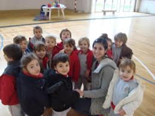 primera ves que entre al colegio (jardín)