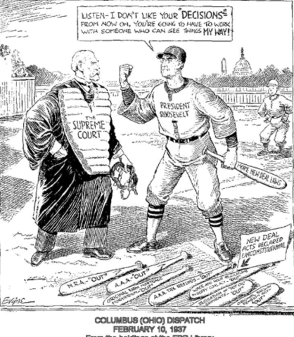 FDR Court Packing Scandal