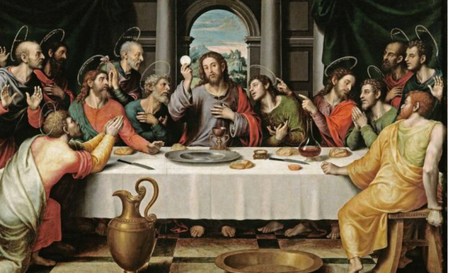 Juan de Juanes pinta la Santa Cena