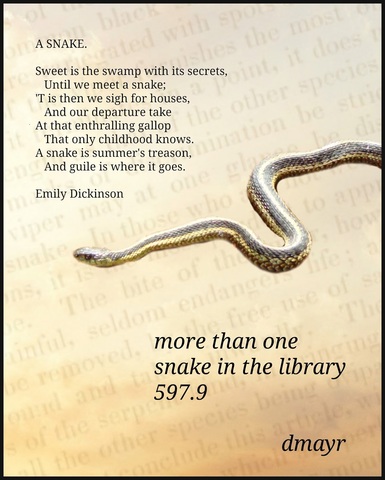 "Snake" Emily Dickinson