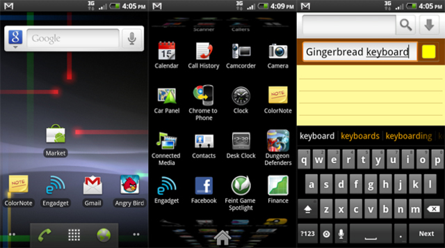 Android Gingerbread
