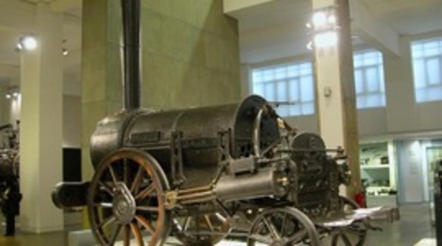 Invención de la locomotora