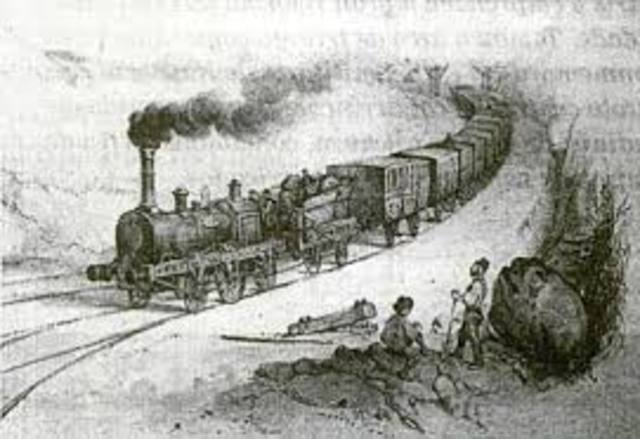 Primer ferrocarril  comercial