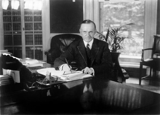 President Coolidge is elected