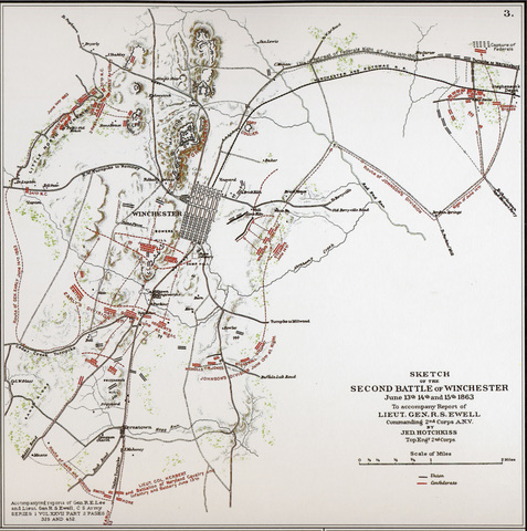 Second Battle of Winchester in Virginia