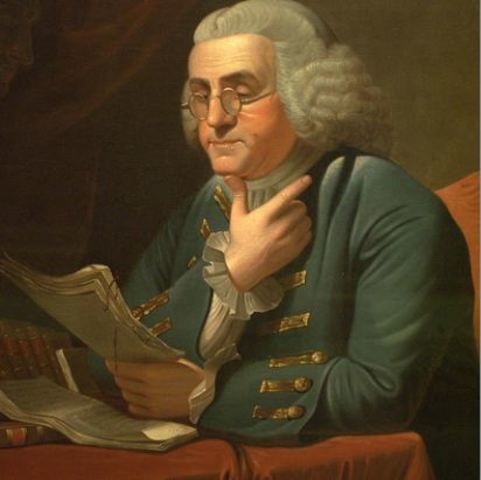 About Benjamin Franklin and his glasses