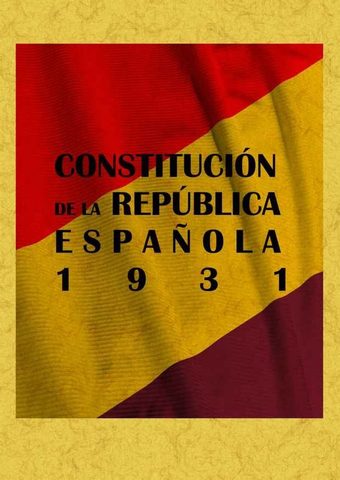 CONSTITUCIÓN DE 1931