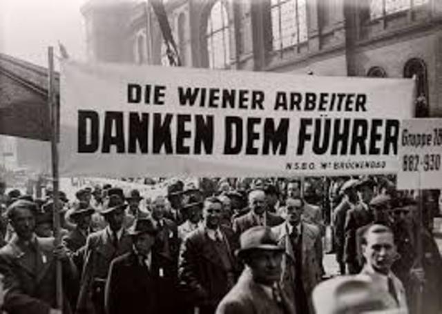 INVSIÓN ALEMANA DE AUSTRIA    Anschluss