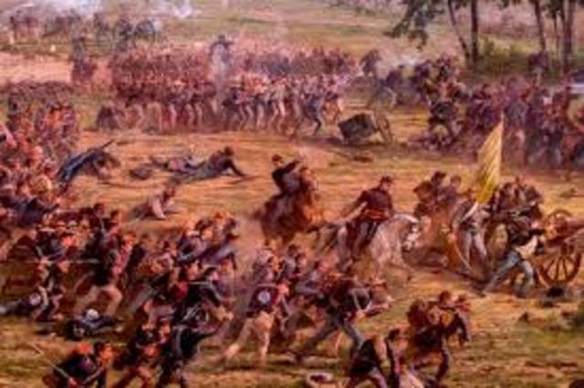 The Battle of Gettysburg Day 2